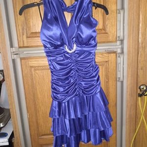 Blueish purple dress by My Michelle